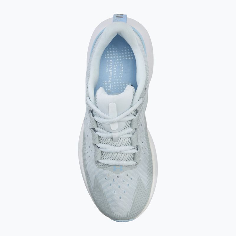 Under Armour Infinite Pro Damen Laufschuhe distant grau/halograu/nimbus blau 5