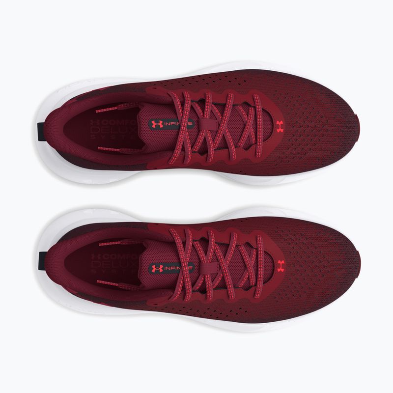 Under Armour Infinite kardinal/schwarz/racer rot Herren Laufschuhe 4