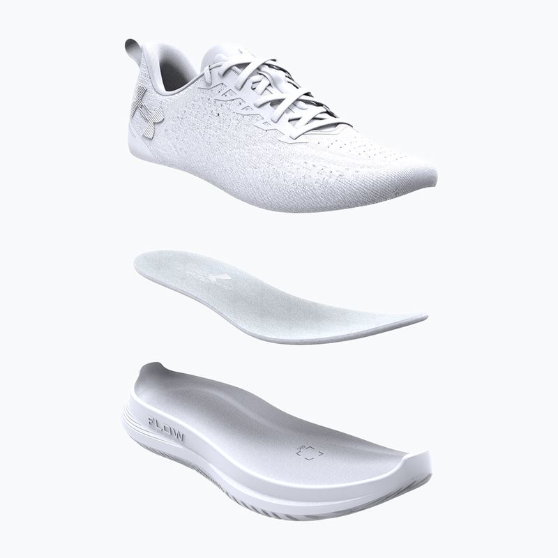 Herren-Laufschuhe Under Armour Velociti 4 weiß/weiß/weiß 8