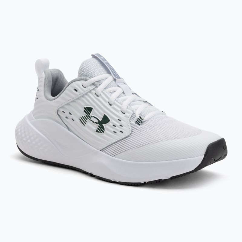 Trainingsschuhe Herren Under Armour Commit 4 white/mod gray/forest green