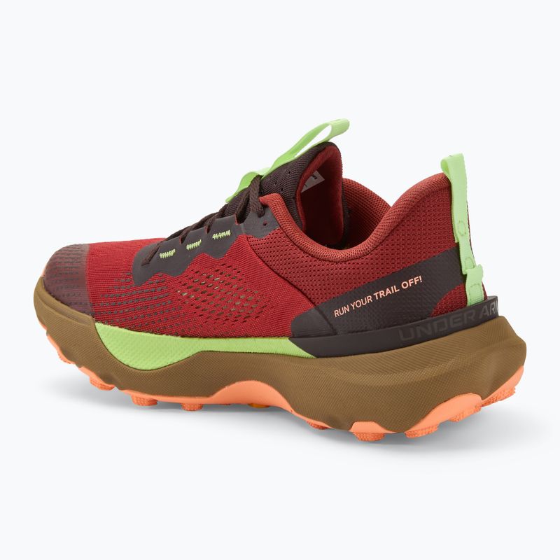 Under Armour Infinite Pro Trail Herren Laufschuhe erdig orange/braun obsidian/flare orange 3