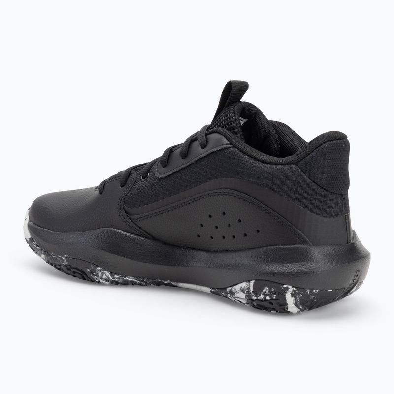 Under Armour Lockdown 7 Basketball Schuhe schwarz/schwarz/metallic silber 3