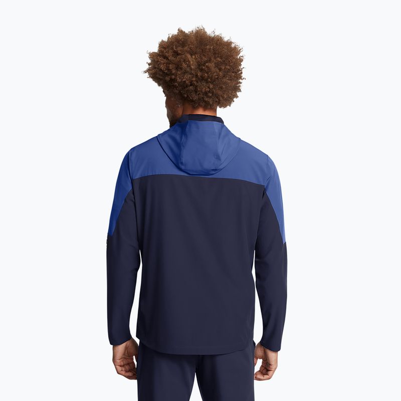 Trainingsjacke Herren Under Armour Vanish Woven Utility midnight navy/tech blue/reflective 2
