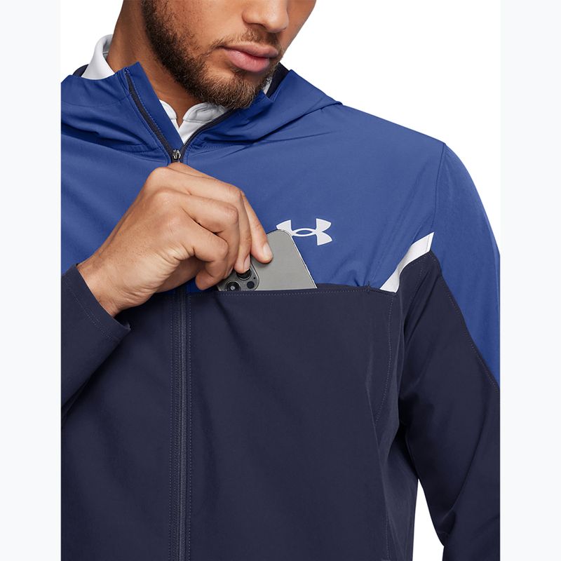 Trainingsjacke Herren Under Armour Vanish Woven Utility midnight navy/tech blue/reflective 3