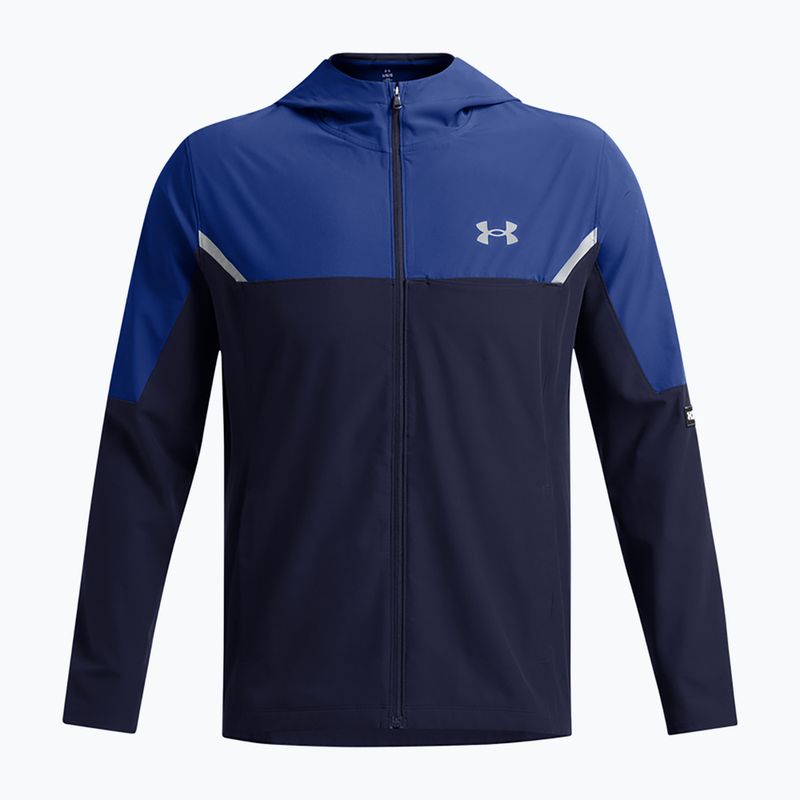 Trainingsjacke Herren Under Armour Vanish Woven Utility midnight navy/tech blue/reflective 4
