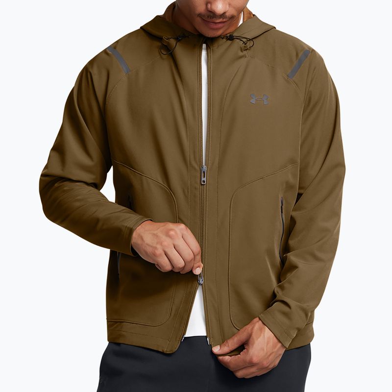 Under Armour Unstoppable LC Herren Trainingsjacke coyote/schwarz 4