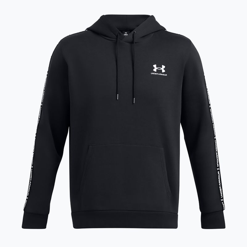 Sweatshrit Hoodie Herren Under Armour Icon Fleece HD black/white 5