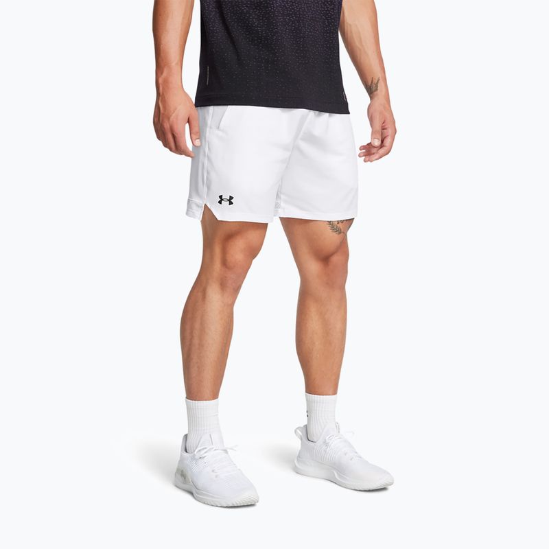 Under Armour Herren Trainingsshorts UA Vanish Woven 6in weiß/schwarz