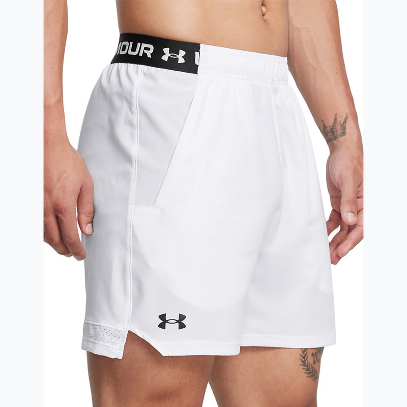 Under Armour Herren Trainingsshorts UA Vanish Woven 6in weiß/schwarz 4