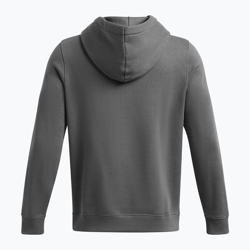 Männer unter Rüstung Curry Splash Hoodie castlerock voll heather/schwarz 2