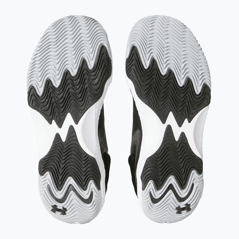 Under Armour Spawn 7 Basketball Schuhe schwarz/metallic gold/schwarz 12