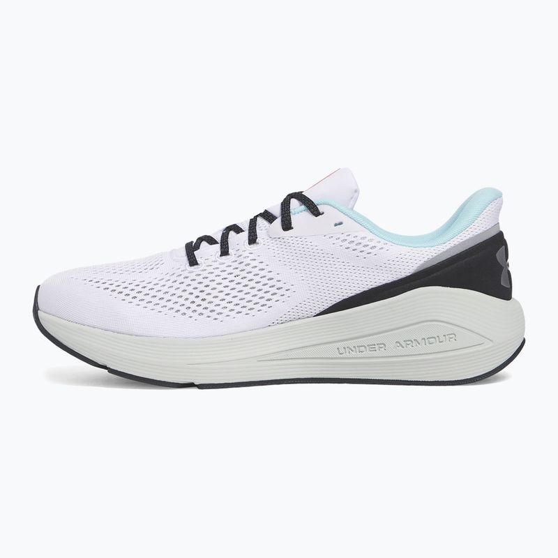 Laufschuhe Herren Under Armour Sonic 7 white/hydro green/metallic silver 2