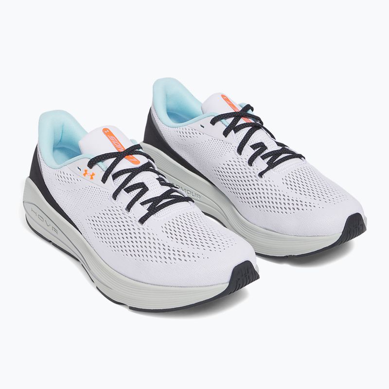 Laufschuhe Herren Under Armour Sonic 7 white/hydro green/metallic silver 3
