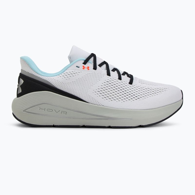 Laufschuhe Herren Under Armour Sonic 7 white/hydro green/metallic silver 2