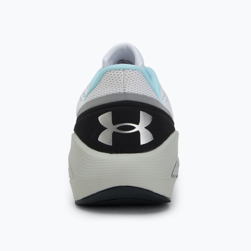 Laufschuhe Herren Under Armour Sonic 7 white/hydro green/metallic silver 6