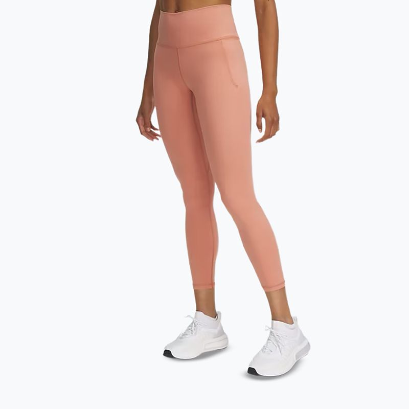 Damen-Trainingsleggings Under Armour Meridian Ankle Leg canyon pink