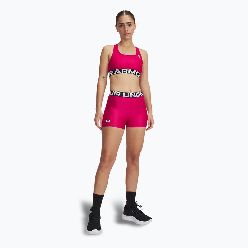Damen Shorts Under Armour HG Authentics horizon shaded fuchsia/white 2