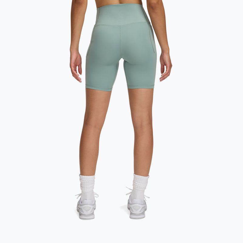 Damen Trainingsshorts Under Armour Meridian Bike 7in silica green 2