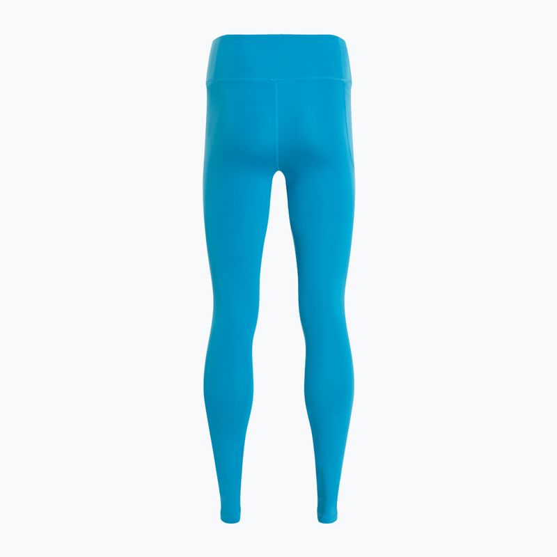 Under Armour Motion Damen Trainingsleggings Äther blau/weiß 2