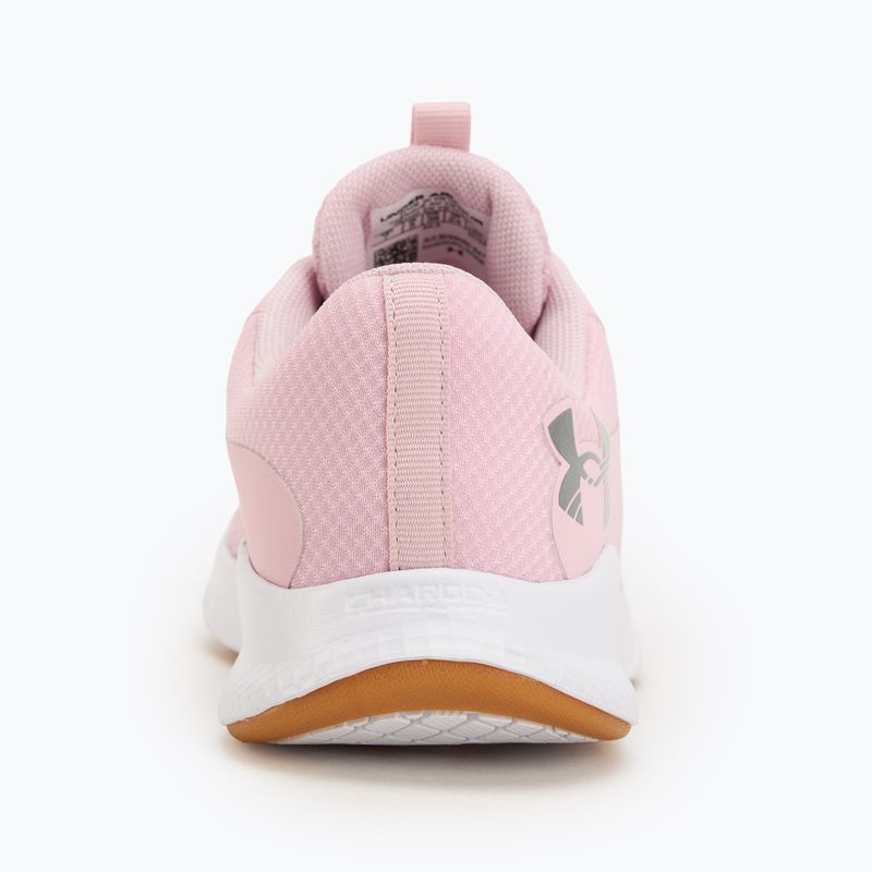 Trainingsschuhe Damen Under Armour W Charged Aurora 2 prime pink/white/metallic silver 6