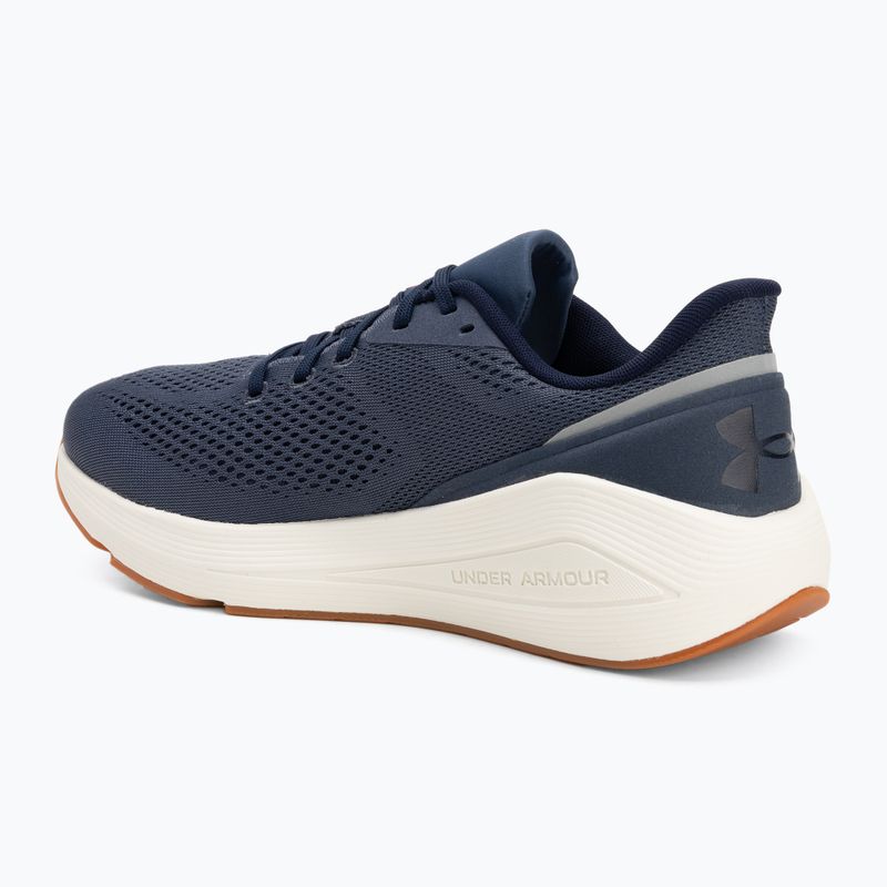 Laufschuhe Herren Under Armour Sonic 7 downpour gray/white quartz/midnight navy 3