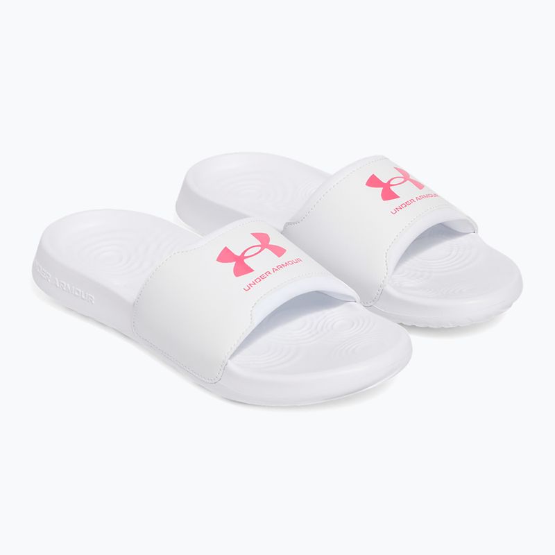 Under Armour Ignite Select Damen Flip-Flops weiß/weiß/super pink 2