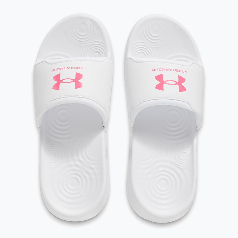 Under Armour Ignite Select Damen Flip-Flops weiß/weiß/super pink 4