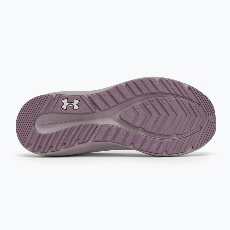 Laufschuhe Damen Under Armour Charged Pursuit 4 white/white/purple prime 4