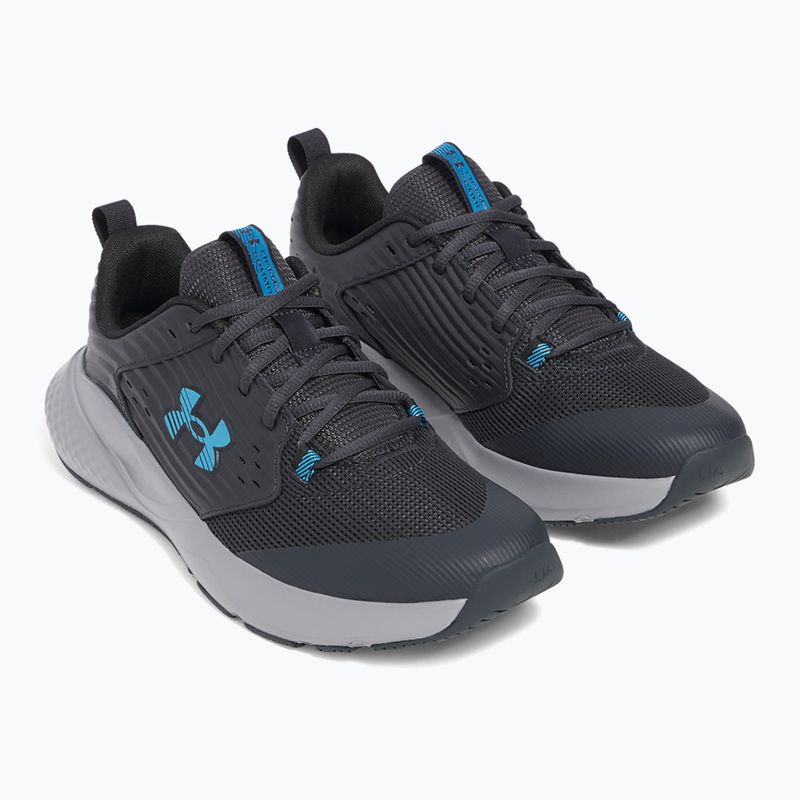 Trainingsschuhe Herren Under Armour Commit 4 anthracite/steel/ether blue 3