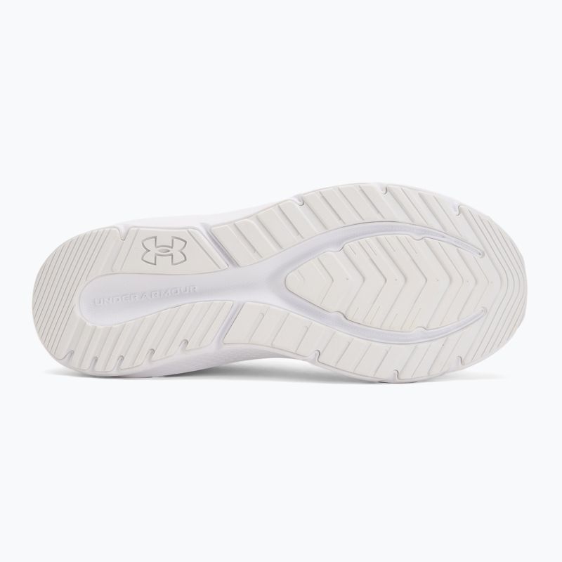 Damen-Laufschuhe Under Armour Charged Pursuit 4 weiß/weiß/metallisch silber 4