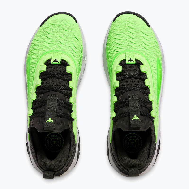 Under Armour Project Rock 7 Herren Trainingsschuhe Barock Grün/Hyper Grün/Schwarz 11