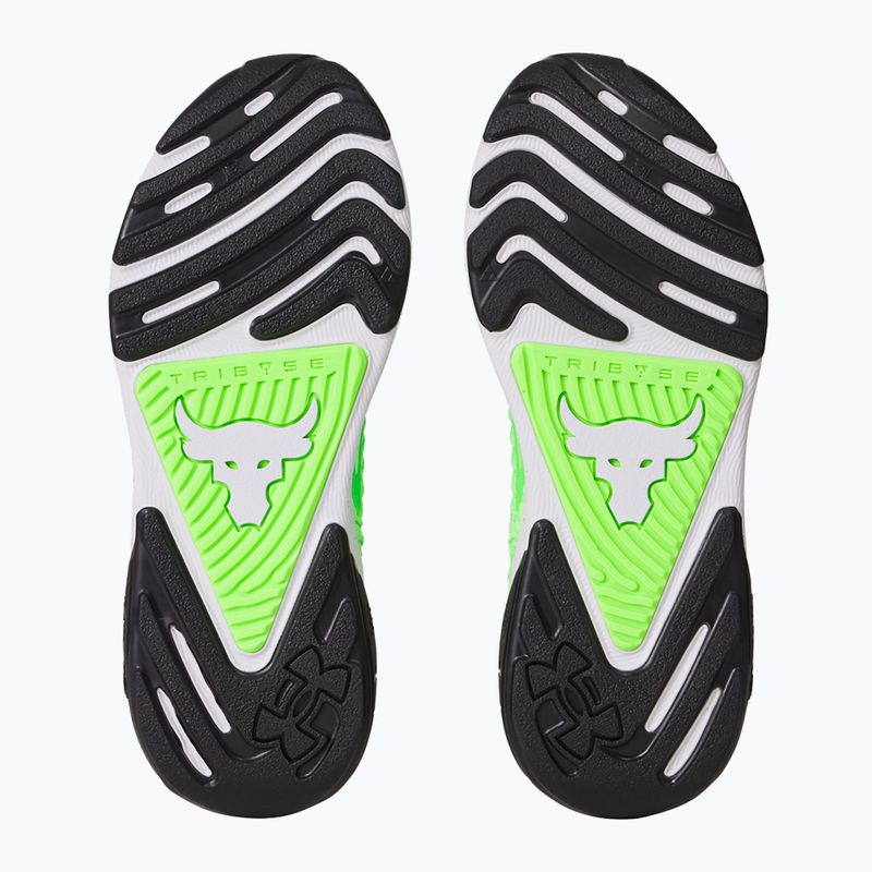 Under Armour Project Rock 7 Herren Trainingsschuhe Barock Grün/Hyper Grün/Schwarz 12
