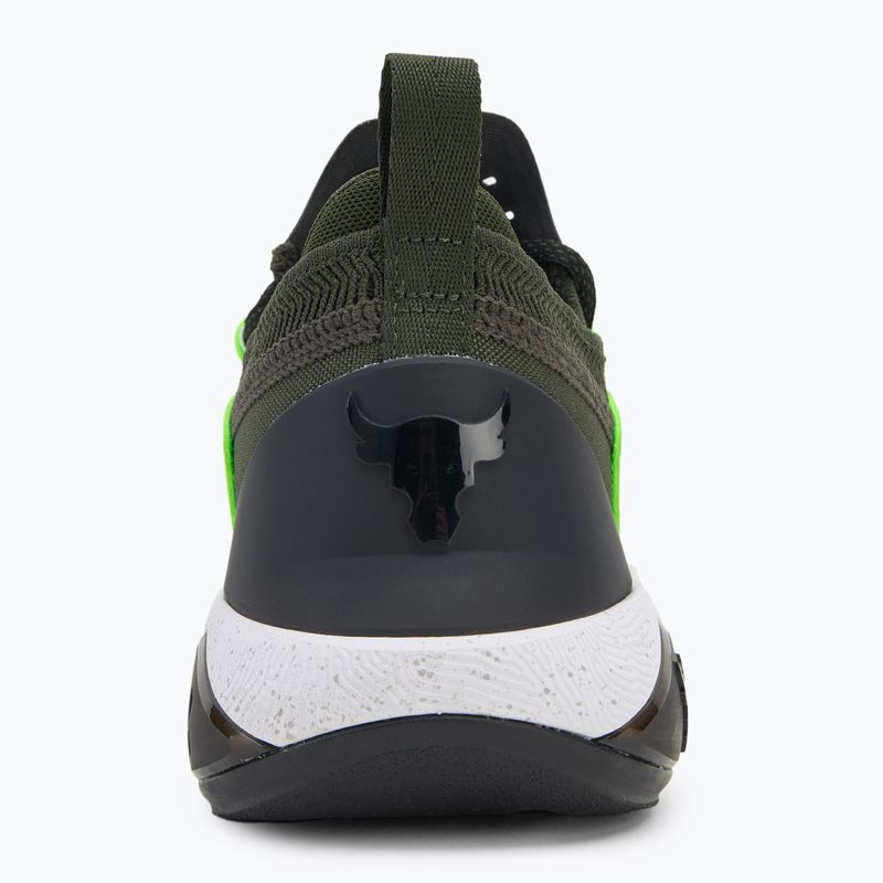 Under Armour Project Rock 7 Herren Trainingsschuhe Barock Grün/Hyper Grün/Schwarz 6