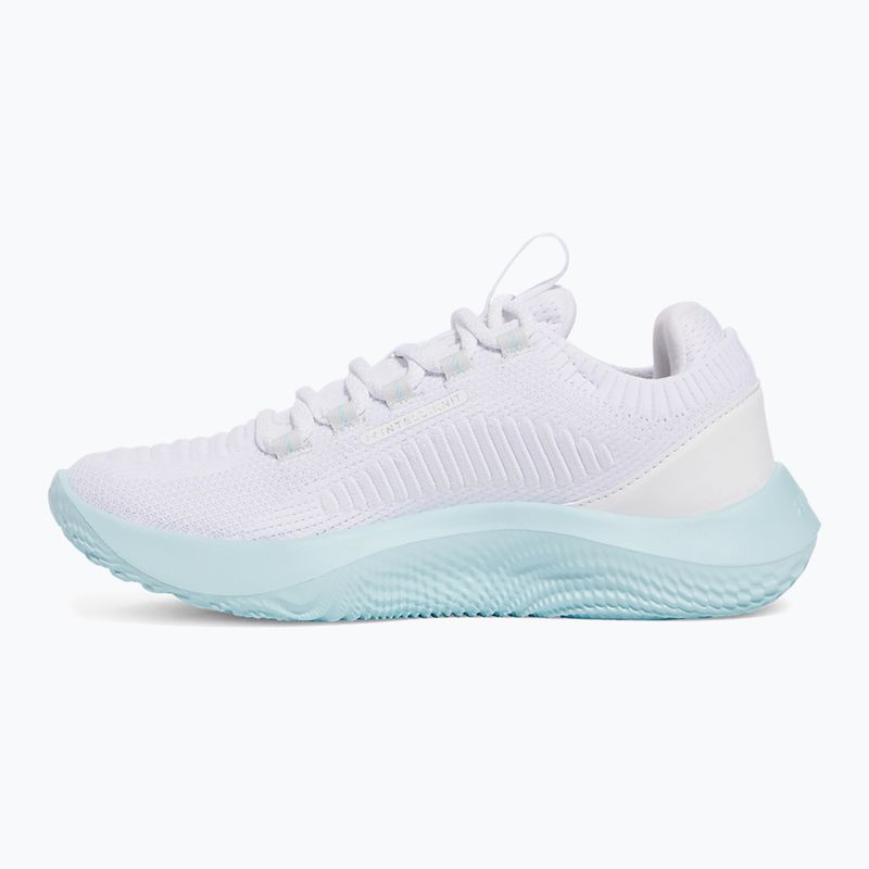 Trainingsschuhe Damen Under Armour Dynamic 2 white/stream/metallic silver 2
