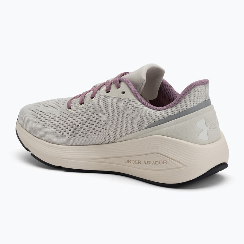 Laufschuhe Damen Under Armour Sonic 7 summit white/white quartz/white quartz 3