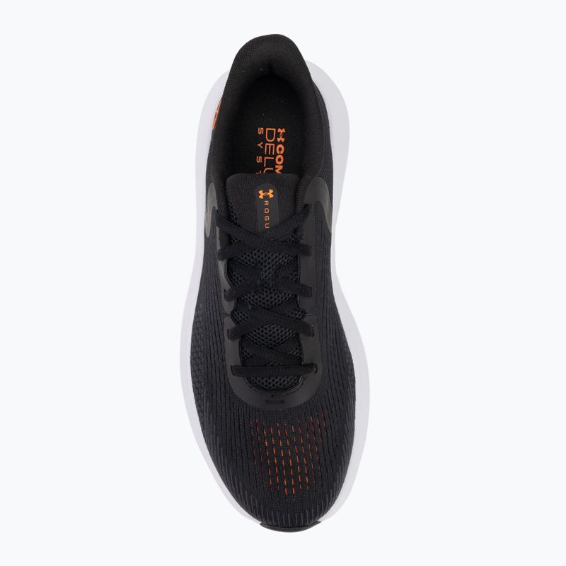 Laufschuhe Herren Under Armour Charged Rogue 5 black/black/blaze orange 5