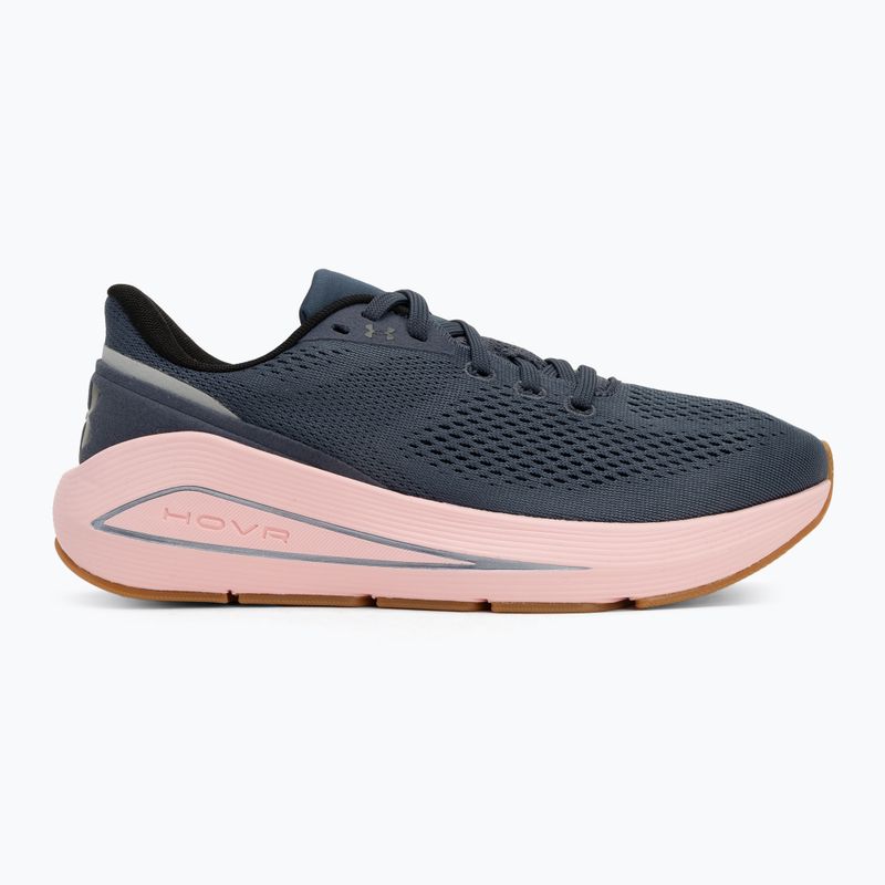 Laufschuhe Damen Under Armour Sonic 7 downpour gray/prime pink/black 2