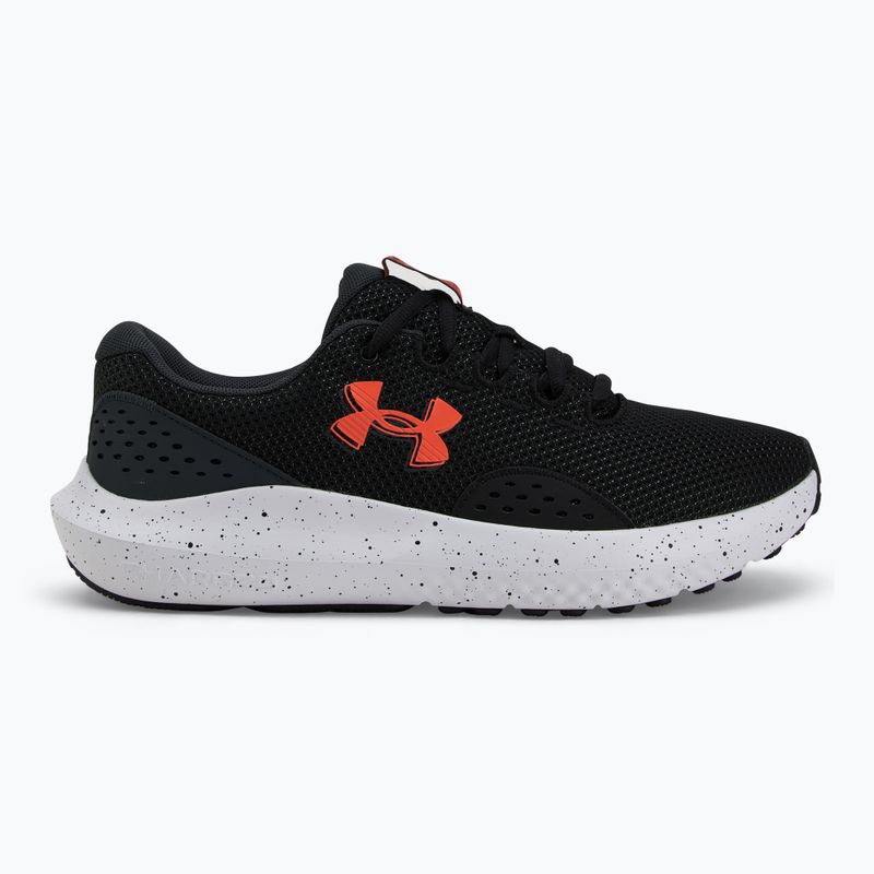 Laufschuhe Herren Under Armour Charged Surge 4 black/anthracite/ares red 2