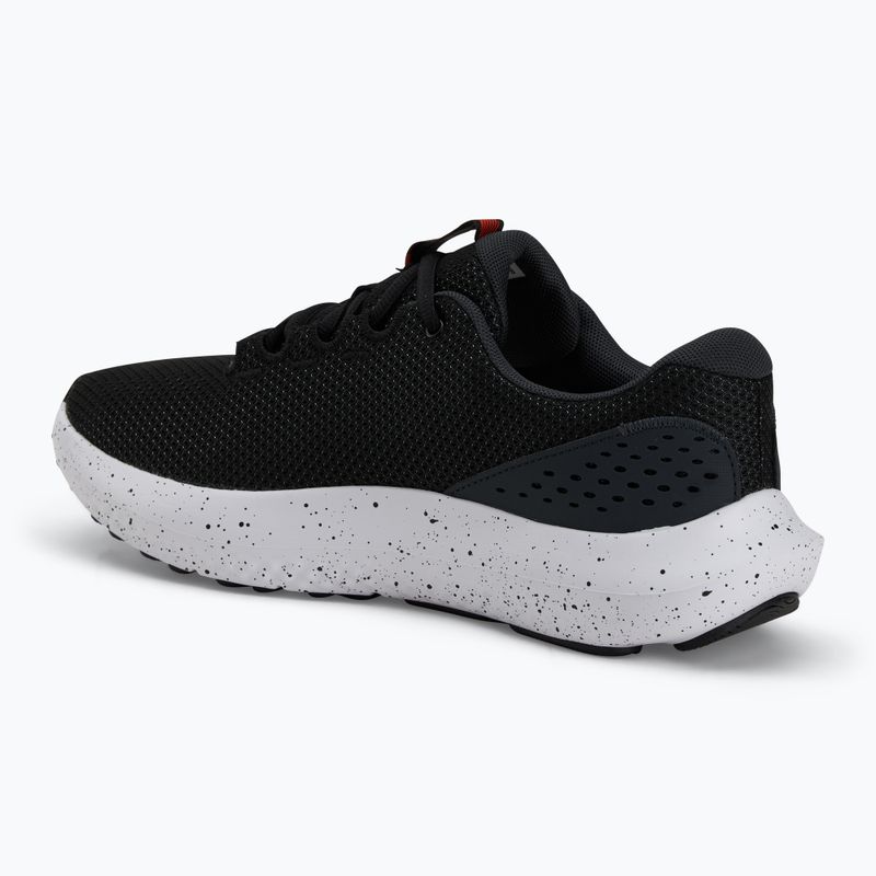 Laufschuhe Herren Under Armour Charged Surge 4 black/anthracite/ares red 3