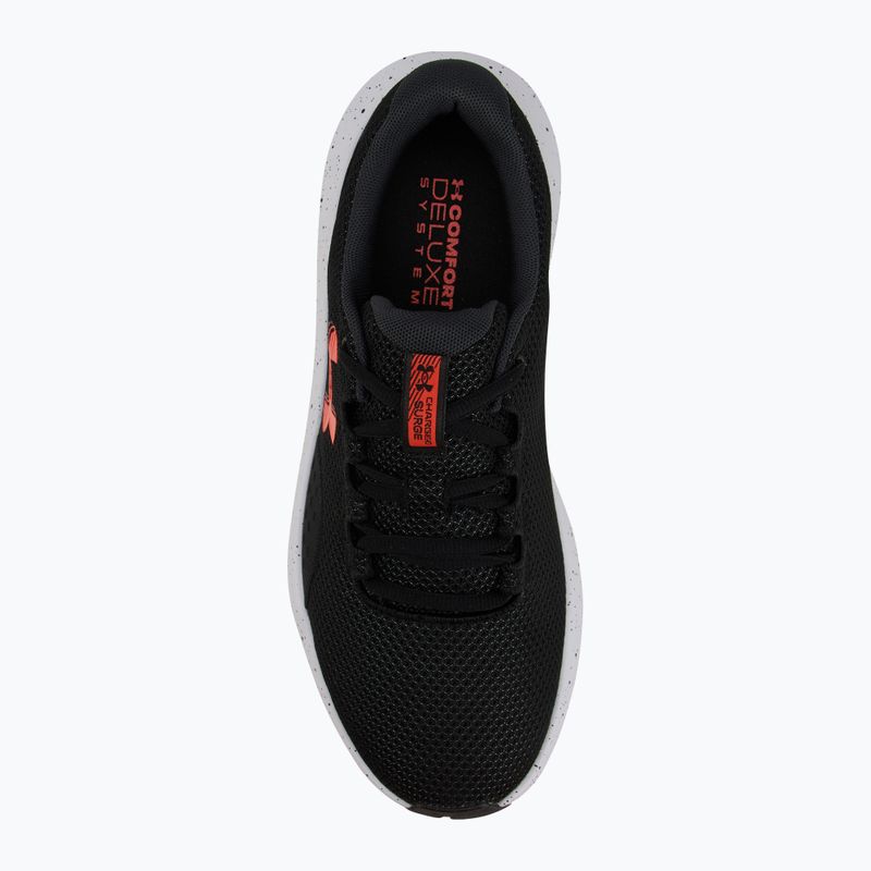 Laufschuhe Herren Under Armour Charged Surge 4 black/anthracite/ares red 5