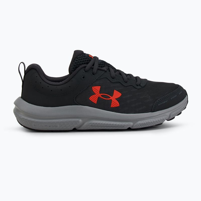 Laufschuhe Herren Under Armour Charged Assert 10 anthracite/anthracite/ares red 2