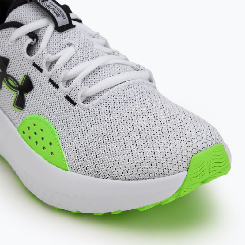 Laufschuhe Herren Under Armour Charged Surge 4 white/hyper green/black 7