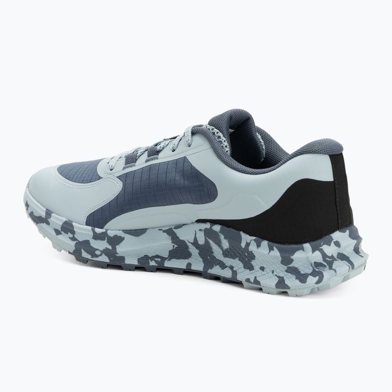 Laufschuhe Herren Under Armour Charged Bandit Trail 3 downpour gray/harbor blue/hyper green 3