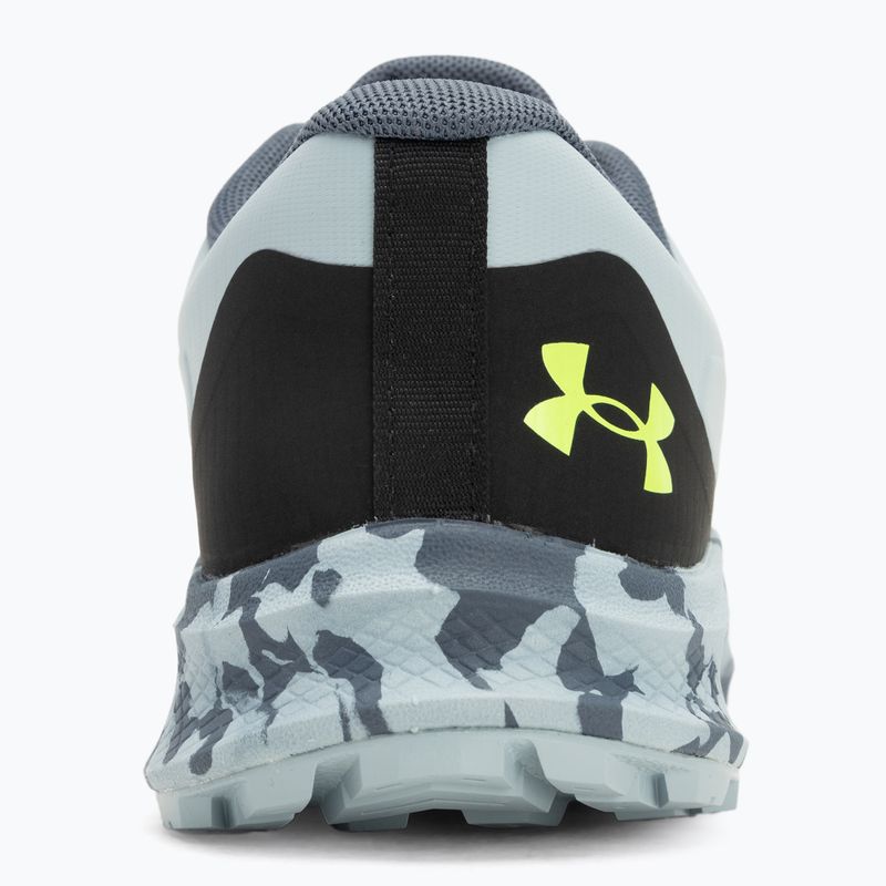 Laufschuhe Herren Under Armour Charged Bandit Trail 3 downpour gray/harbor blue/hyper green 6