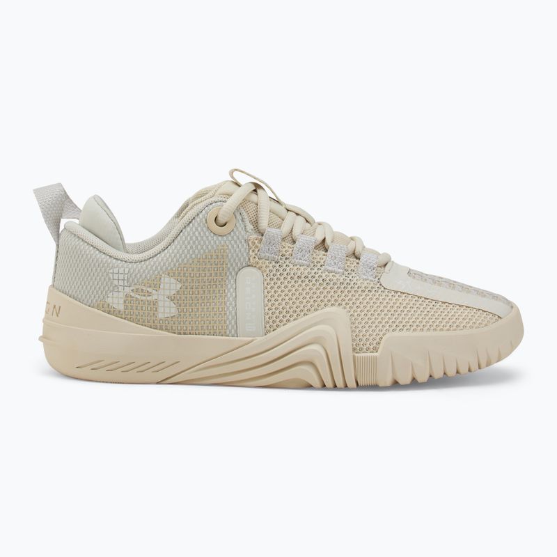 Trainingsschuhe Damen Under Armour TriBase Reign 6 ivory dune/stone/white 2
