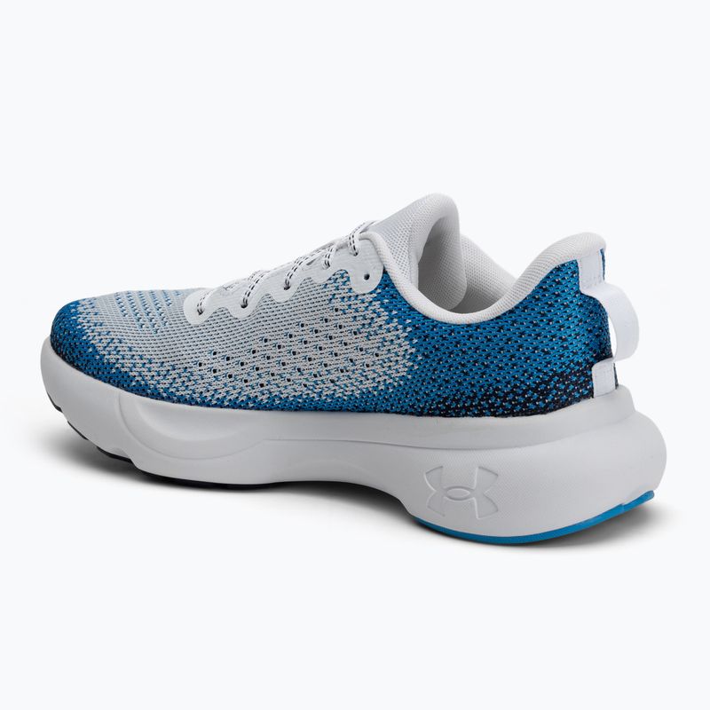 Laufschuhe Herren Under Armour Infinite white/electric blue/white 3