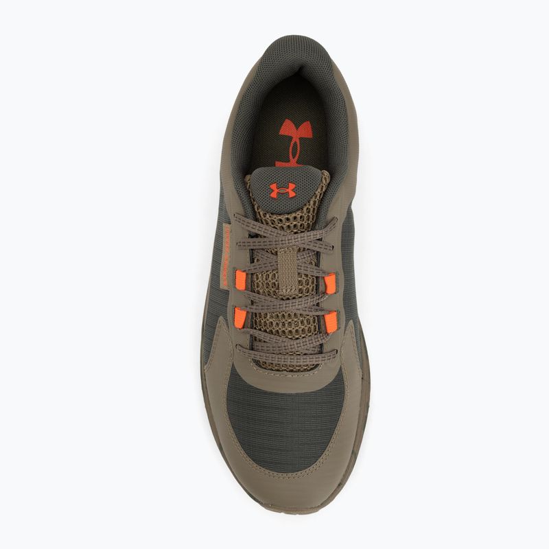 Laufschuhe Herren Under Armour Charged Bandit Trail 3 marine od green/bayou/ares red 5