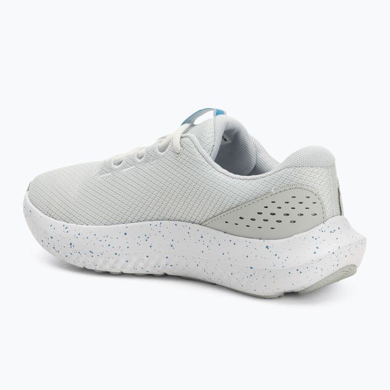 Laufschuhe Damen Under Armour Charged Surge 4 distant gray/halo gray/ether blue 3