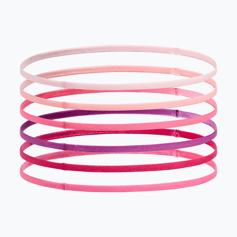 Kinder-Stirnband Under Armour Mini Elastic 6 pcs prime pink/white 2