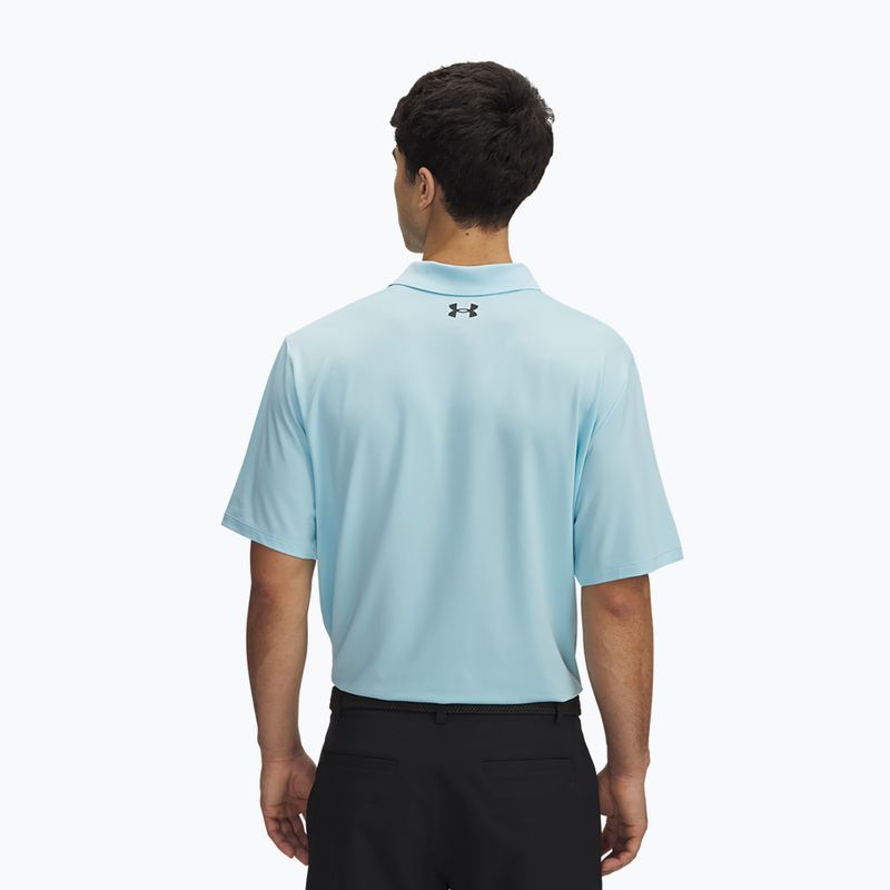 Polohemd Herren Under Armour Matchplay Polo stream/black 2